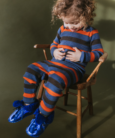 Sylfaen Skinny Legs - Denim Stripe