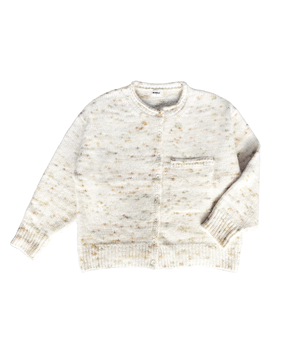 Blewog Cardigan - Moss Speckle (Adult)