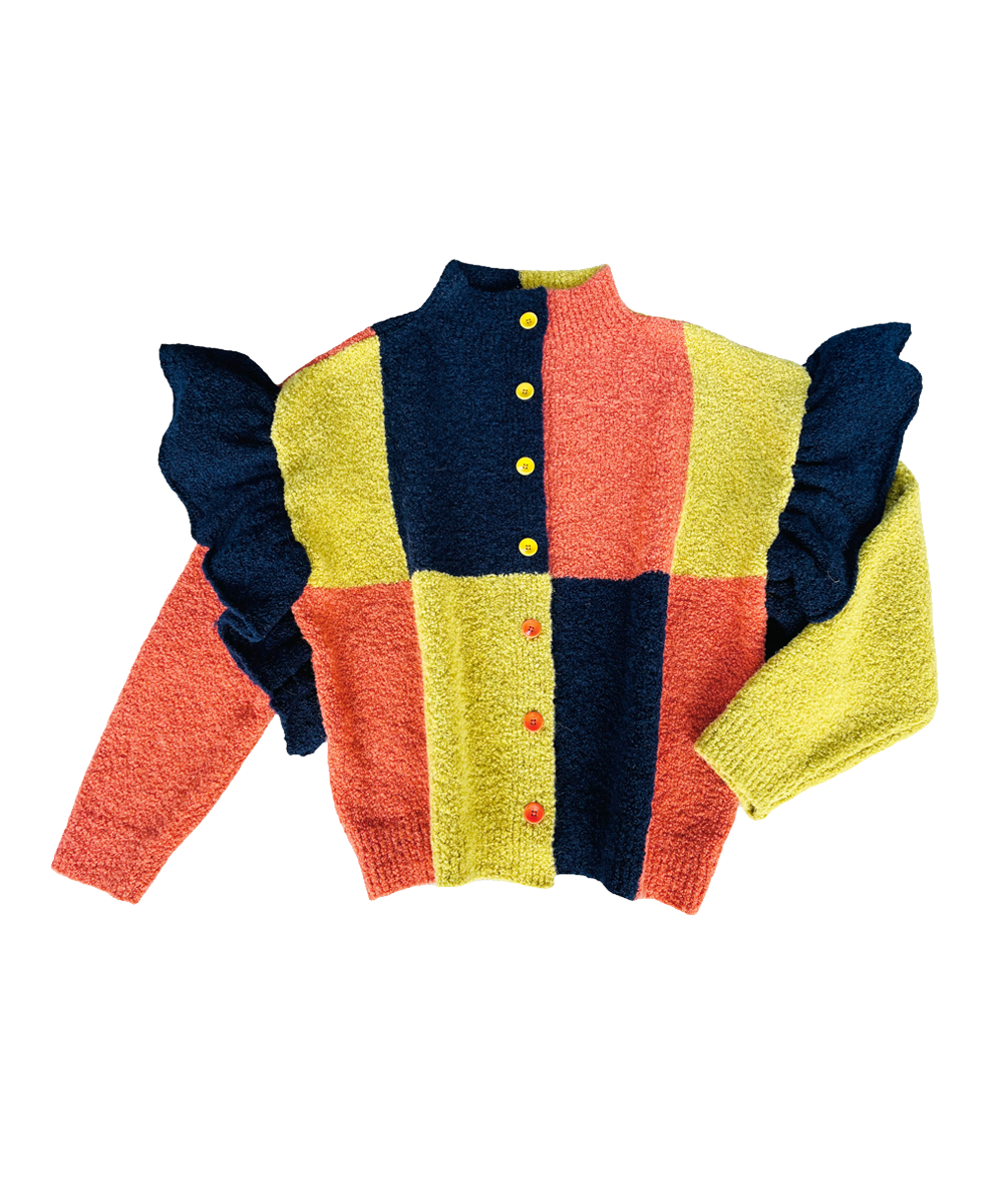 Corneli Cardigan - Paint Palette (Adult)