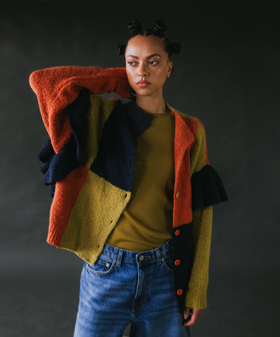 Corneli Cardigan - Paint Palette (Adult)