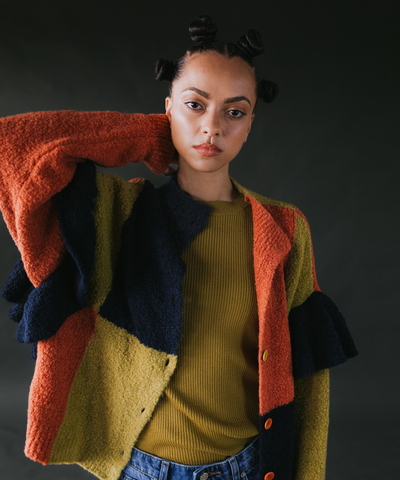 Corneli Cardigan - Paint Palette (Adult)