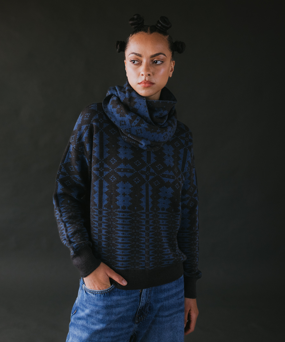 Eryri Pullover - Umber / Denim (Adult)
