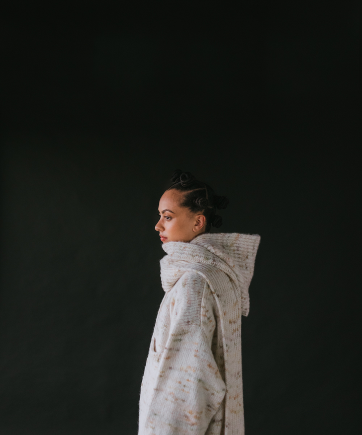 Blewog Cardigan - Moss Speckle (Adult)