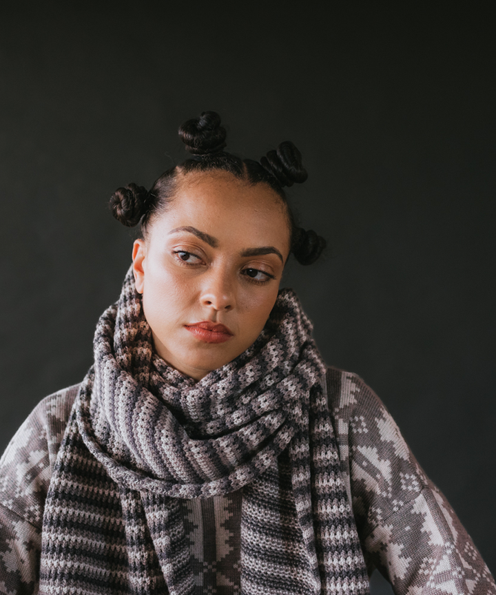 Porth Scarf - Umber (Adult)