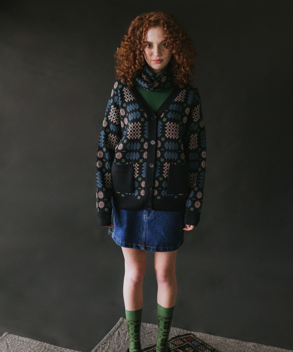 Carthen Cardigan - Emeralds