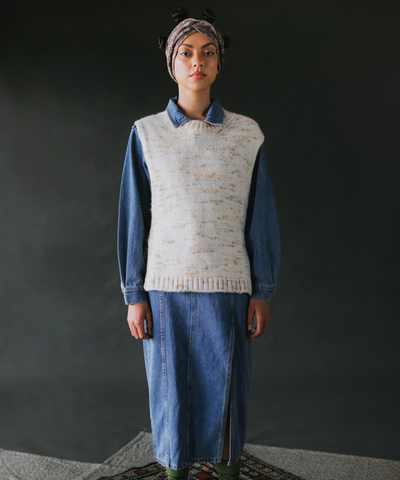 Blewog Vest - Moss Speckle (Adult)
