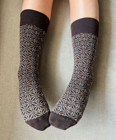 Llŷn Socks - Umber