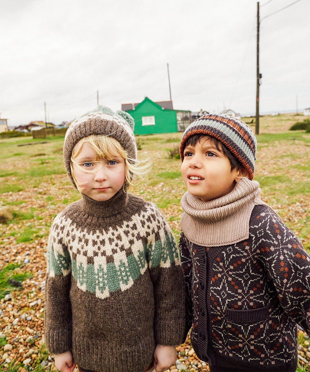 Sglefrio Pullover - Walnut - Child