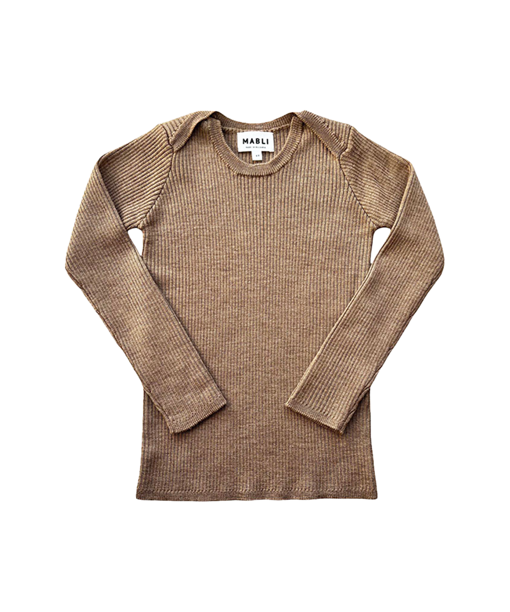 Sylfaen Skinny Rib - Pecan