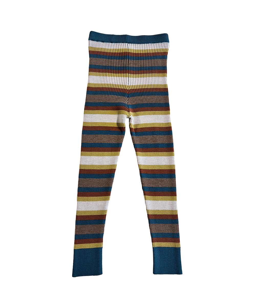 Sylfaen Skinny Legs - Azurite Blue Stripe - Baby
