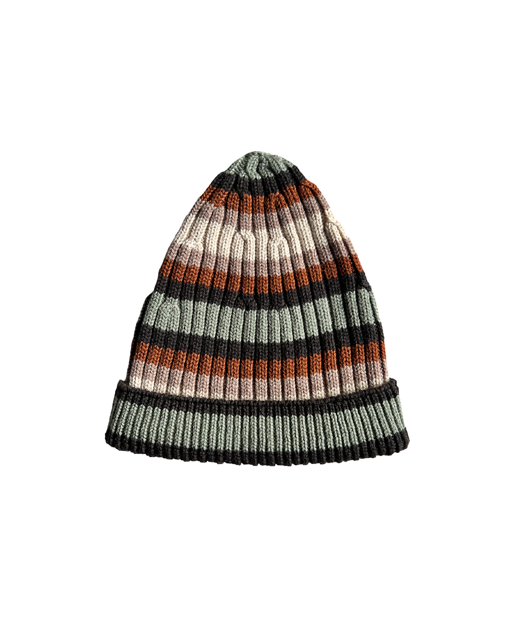 Coblyn Beanie - Duck Egg Stripe -  Adult