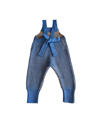 Tirion Dungarees - Azurite Blue / Pecan - Child