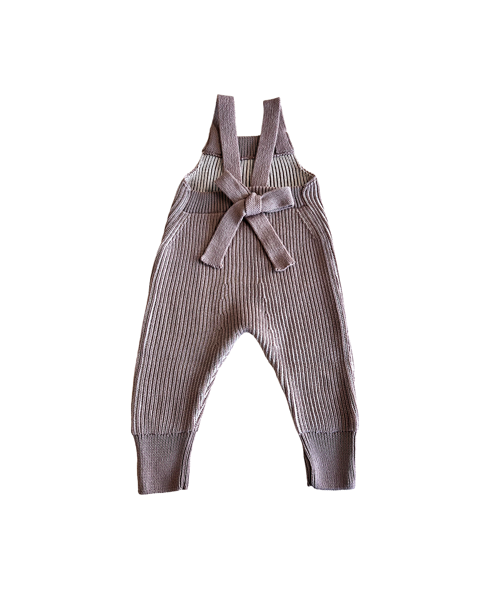 Tirion Dungarees - Mink / Almond - Child