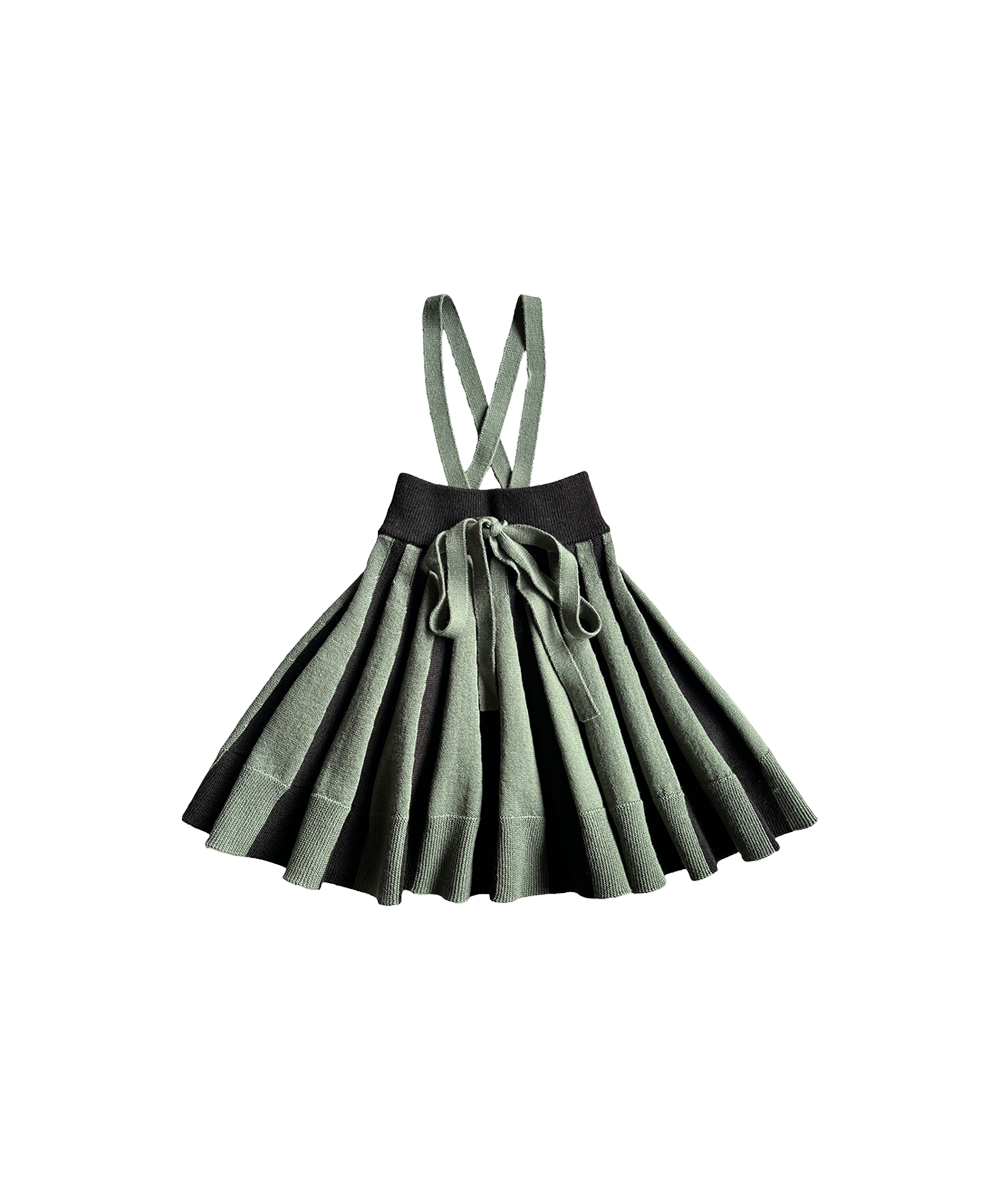 Moonbeam Skirt - Umber / Duck Egg