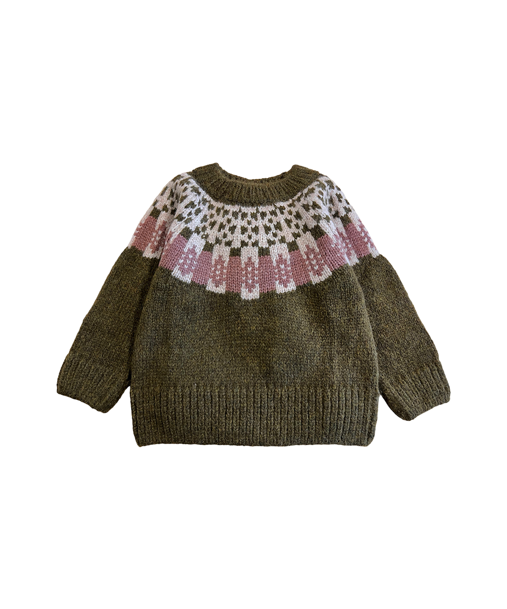 Sglefrio Pullover - Olive - Child