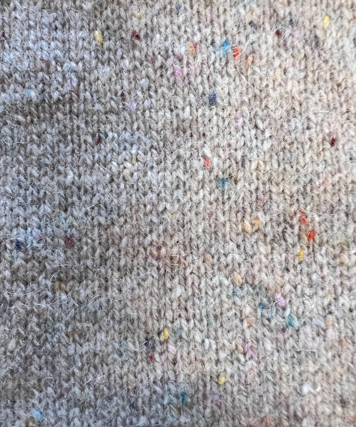 Meddal Cashmere Pullover - Fawn Fleck