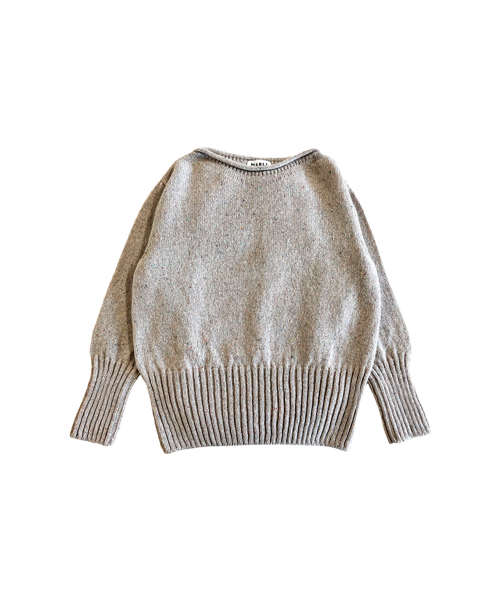 Meddal Cashmere Pullover - Fawn Fleck