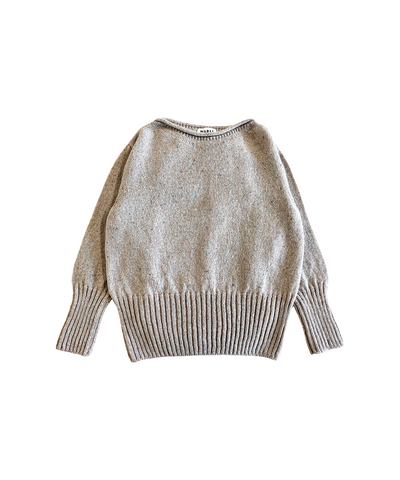 Meddal Cashmere Pullover - Fawn Fleck - Child