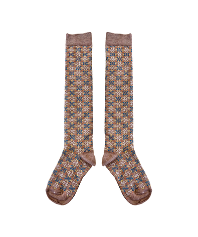 Llŷn Long Socks - Pecan - Baby