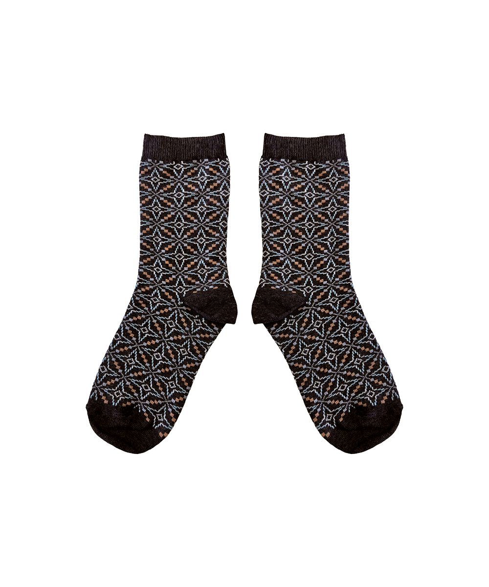 Llŷn Short Socks - Umber - Baby