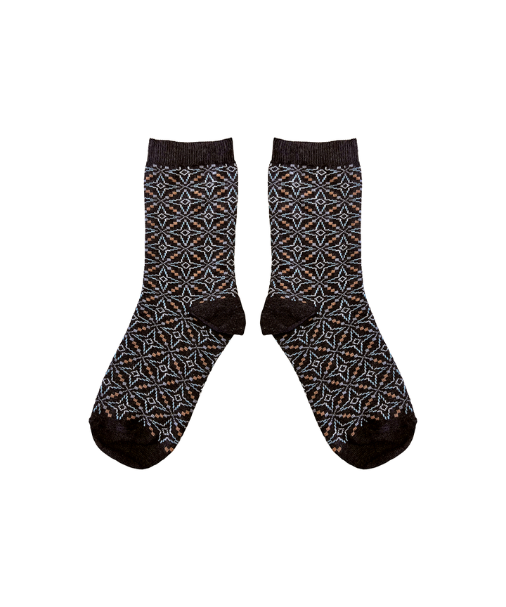 Llŷn Short Socks - Umber
