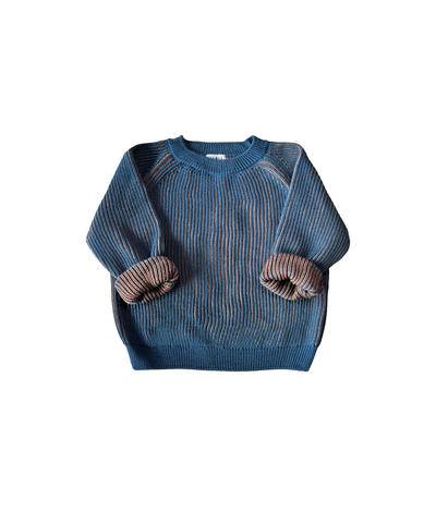 Tirion Pullover - Azurite Blue / Pecan - Baby