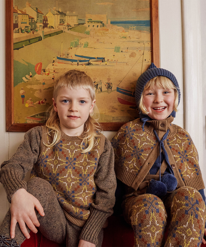 Meddal Cashmere Pullover - Deer Fleck
