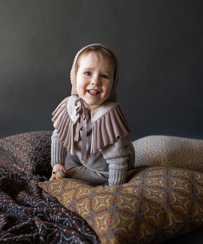 Moonbeam Capelet - Almond / Mink - Child