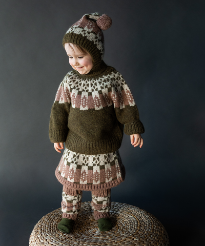 Sglefrio Pixie Hood - Olive - Baby