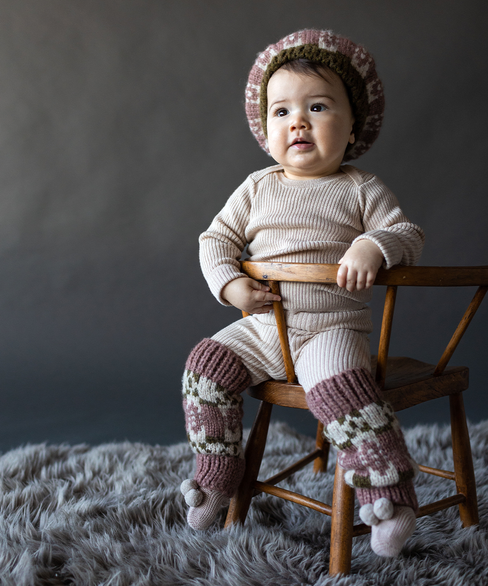 Sylfaen Skinny Legs - Almond - Baby