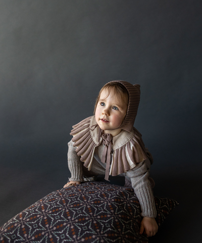 Sylfaen Pixie Bonnet - Mink - Baby