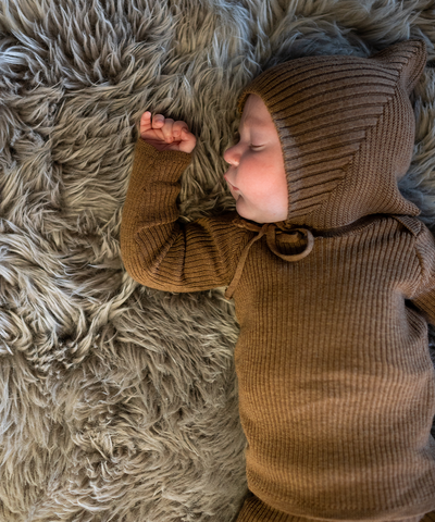 Sylfaen Pixie Bonnet - Pecan - Baby