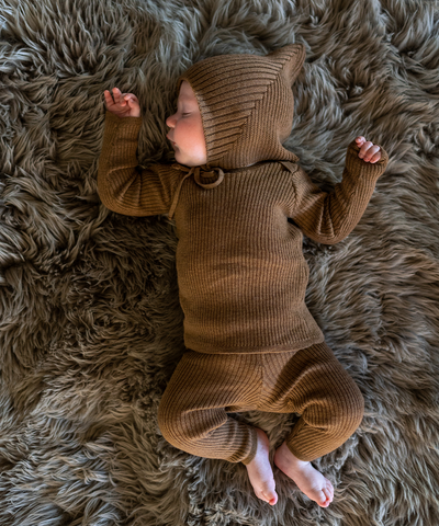 Sylfaen Pixie Bonnet - Pecan - Baby