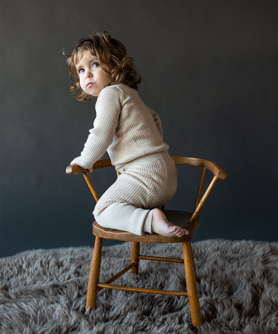 Sylfaen Skinny Legs - Almond - Baby