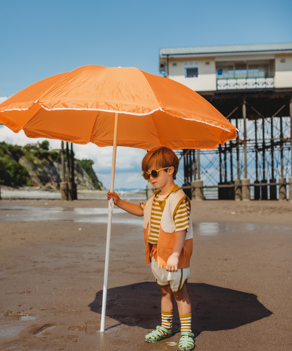 Elgan Vest - Sand/Melon - Kids