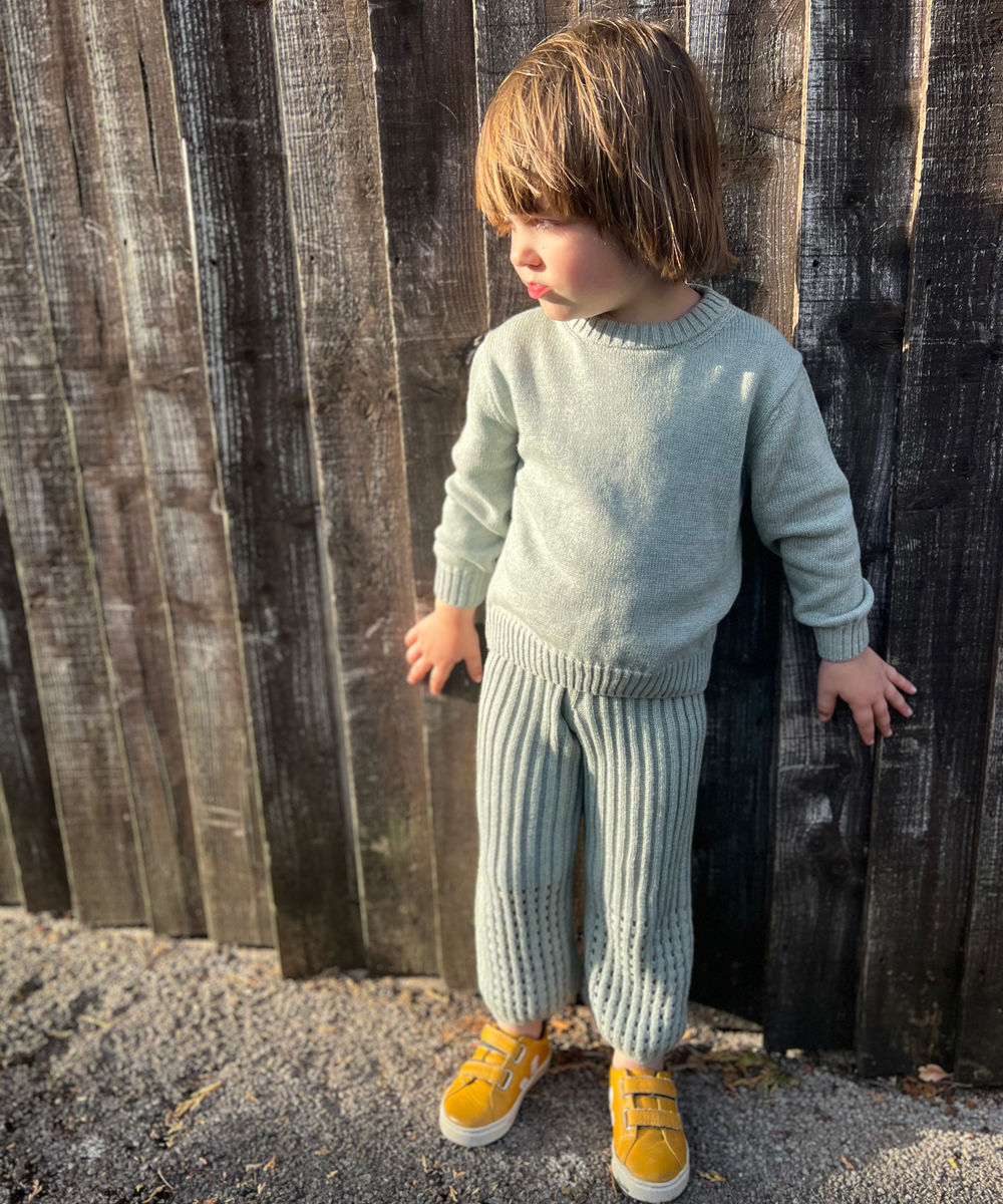 Sail Pullover - Eucalyptus - Kids