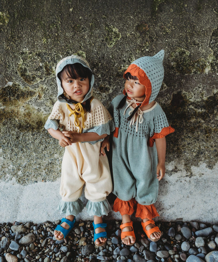 mabli EIRLYS ROMPER 18M,BONNET M セット mabli EIRLYS ROMPER 18M,BONNET M セット