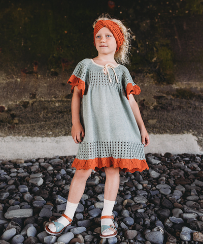 Eirlys Dress - Eucalyptus - Kids