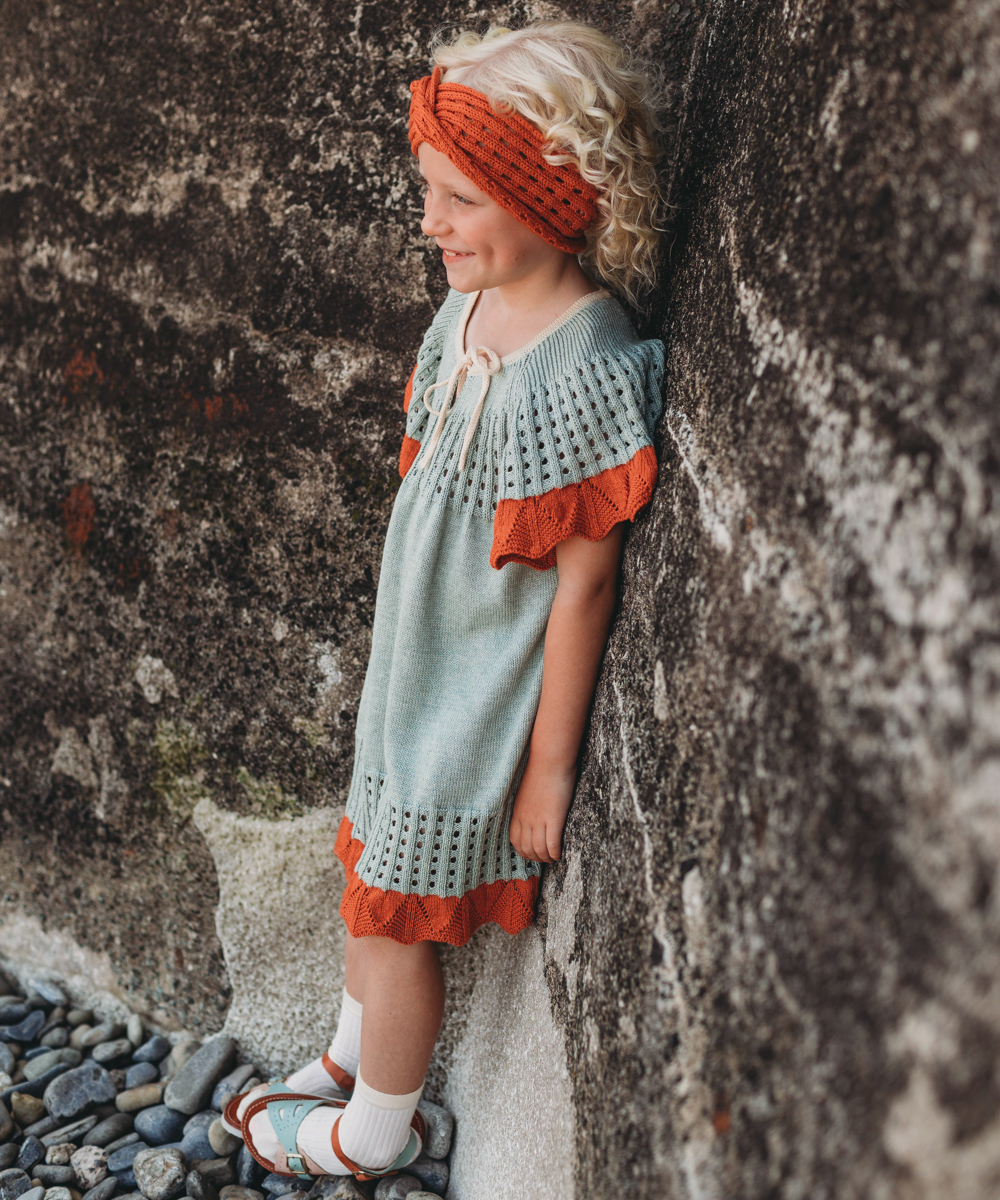 Eirlys Dress - Eucalyptus - Kids