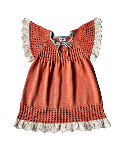 Eirlys Dress - Papaya - Kids