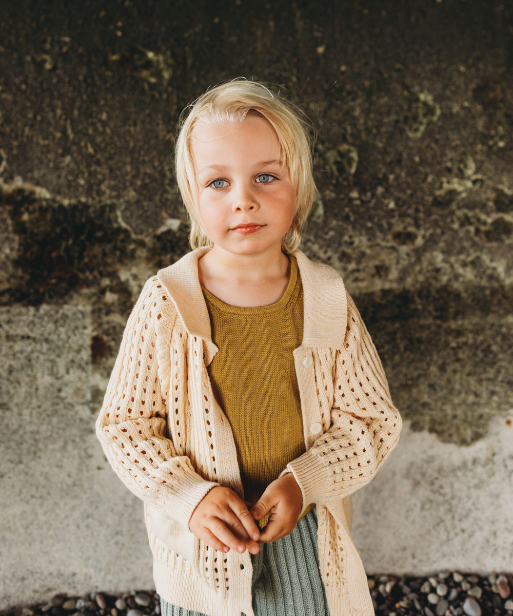 Sail Vest - Cerignola  - Organic Cotton &amp; Cashmere