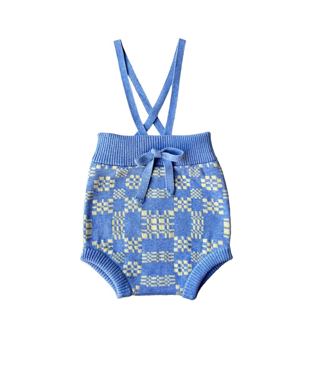 Brithlen Bloomers - Chambray Blue Melange
