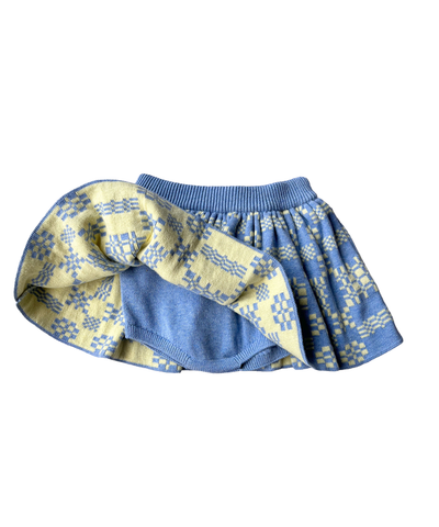 Brithlen Skirt - Chambray Blue Melange