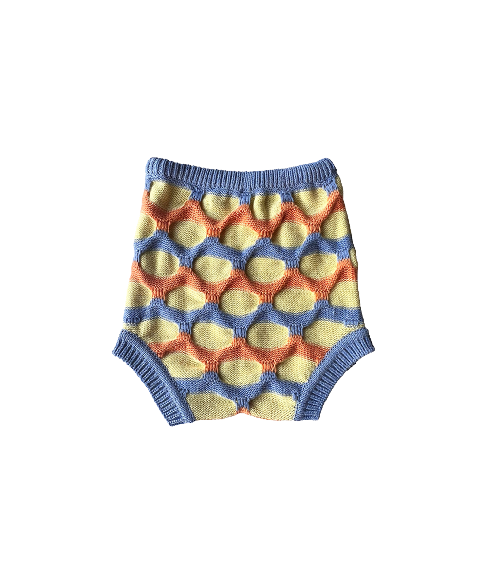 Tonnau Bloomers - Melon/Yuzu/Chambray Blue