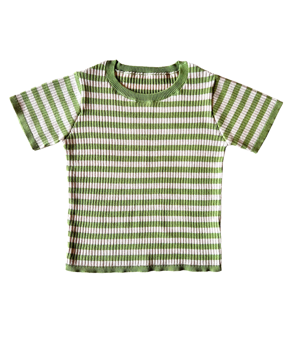 Barri Tee - Fern/Sand - Kids