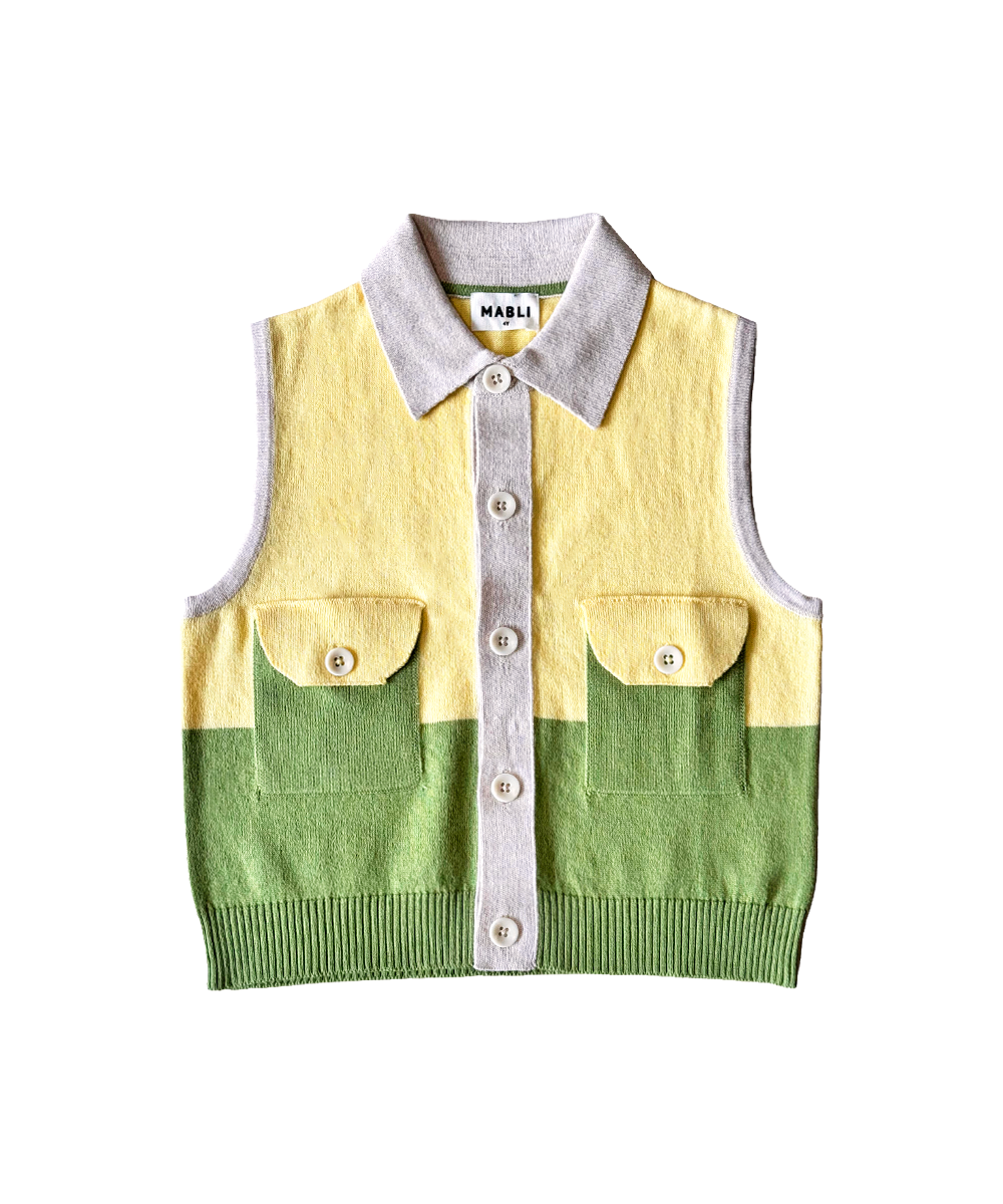 Elgan Vest - Yuzu/Fern - Kids