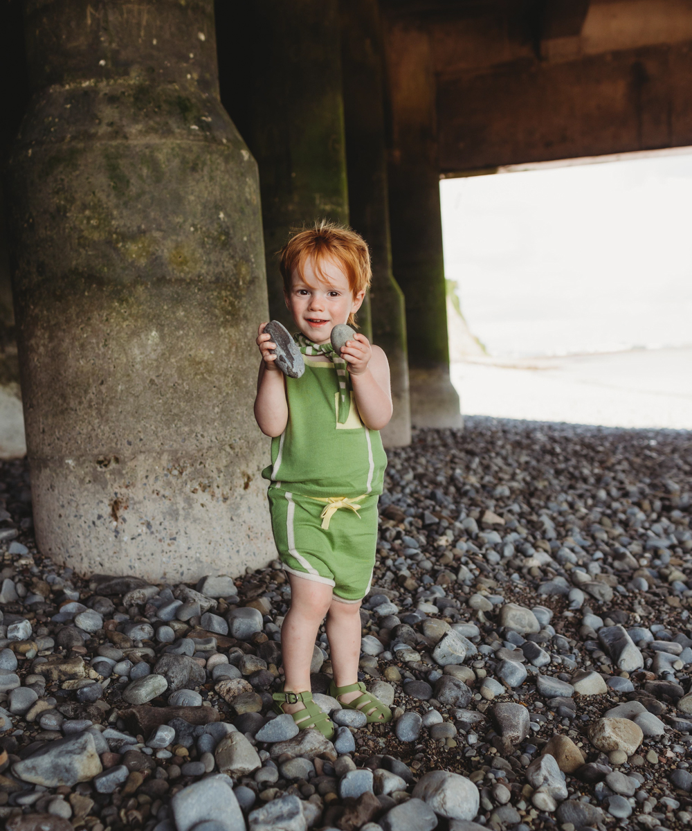 Teilo Shorts - Fern - Kids