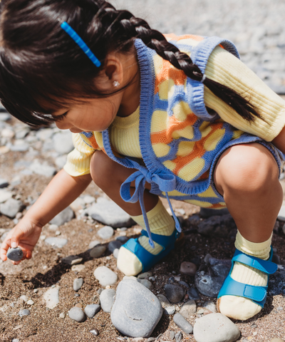 Tonnau Vest - Melon/Yuzu/Chambray Blue - Kids