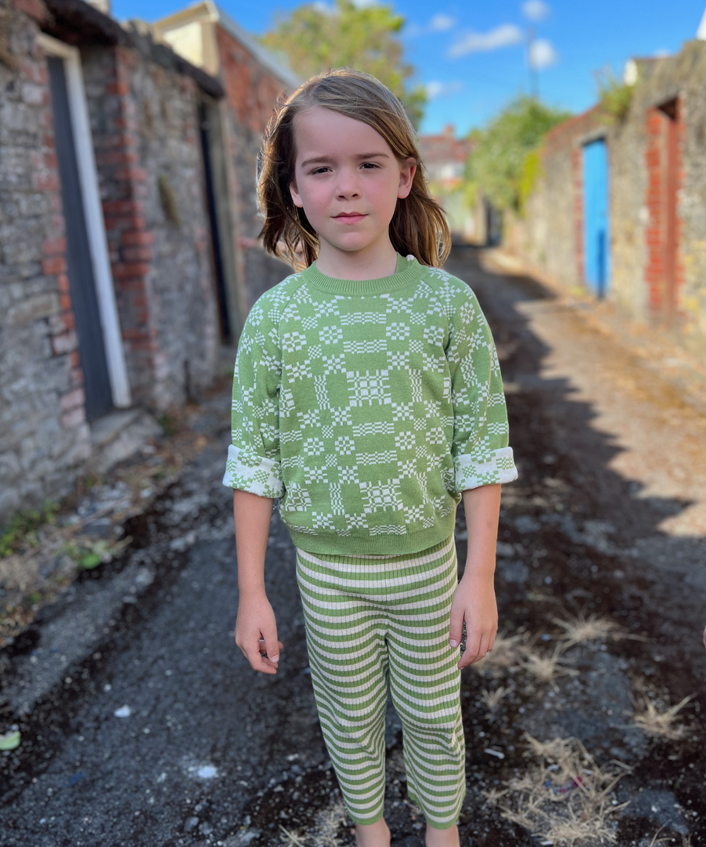 Barri Pants - Fern/Sand - Kids