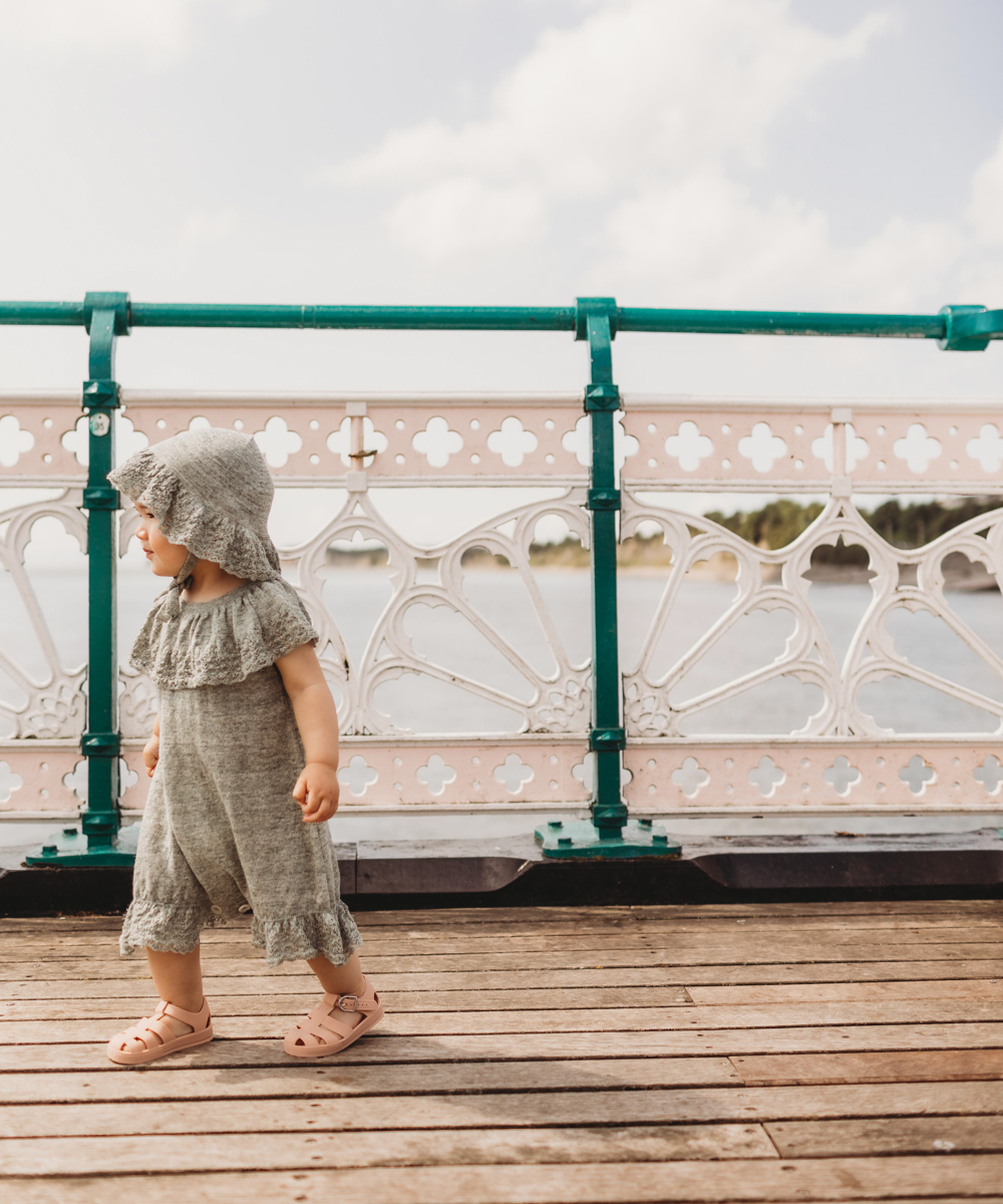 Liliwen Romper - Seafoam